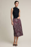 Paisley Midi Skirt