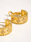 Sol Gold Plated Hoops