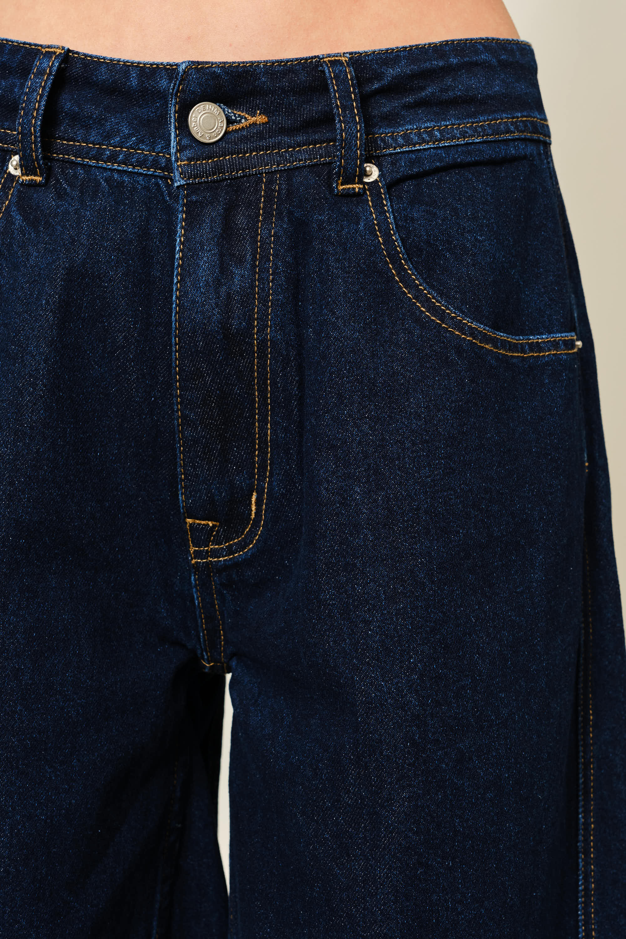 Longline Denim Barrels