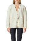 Floral Button V-Neck Cardigan