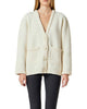 Floral Button V-Neck Cardigan